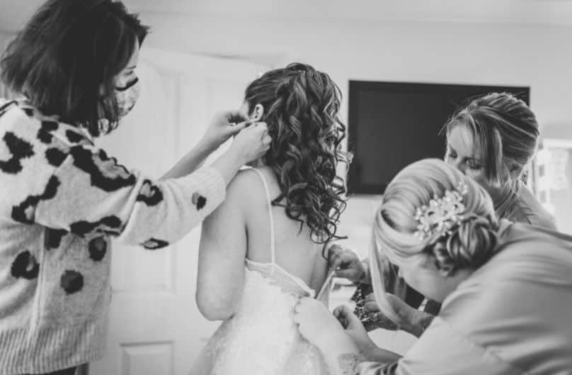 bride hair and makeup bromley
